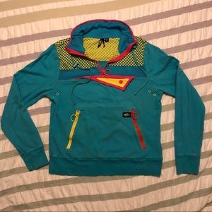 Vans neon 1/4 retro pullover